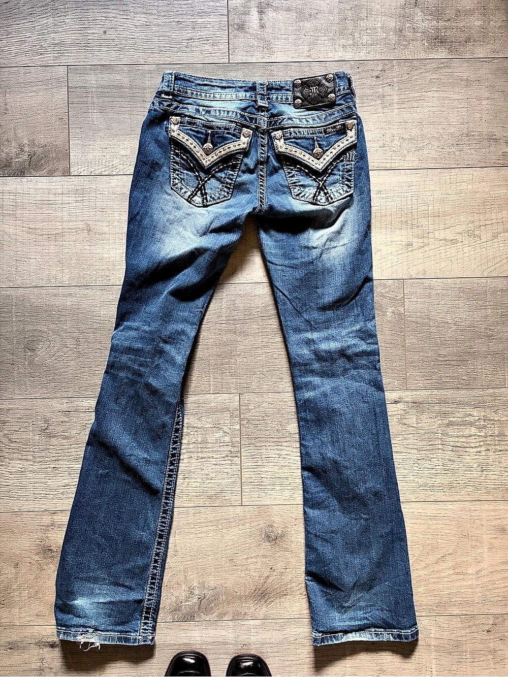 Miss Me Signature Bootcut Jeans Waist 26 Blue